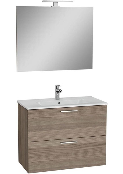 Mia 80 cm Cordoba Çekmeceli Banyo Dolabı Takımı 75101