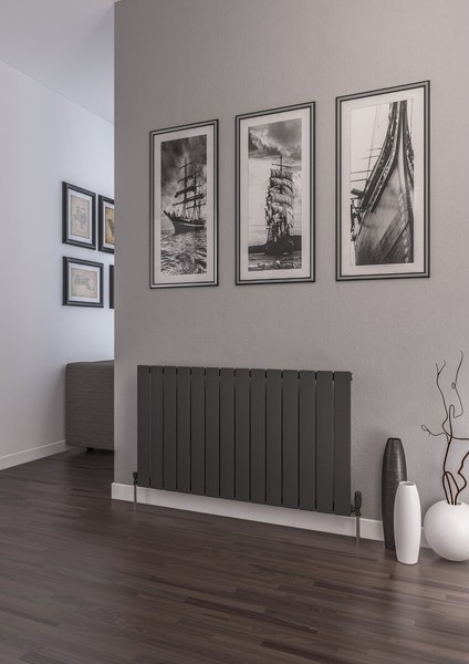 Teos Çelik Radyatör 1045 x 600 Pütürlü Antrasit 7946