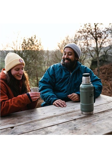 The Artisan 1.4 Lt Yeşil Paslanmaz Çelik Termos