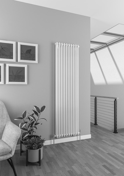 Focha Çelik Radyatör 510 x 1800 Beyaz Ral 9016 Gloss 80