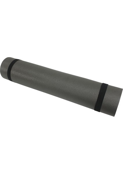 Pilates Yoga Matı 180X60 5mm Çizgi Desen Antrasit fiyatları