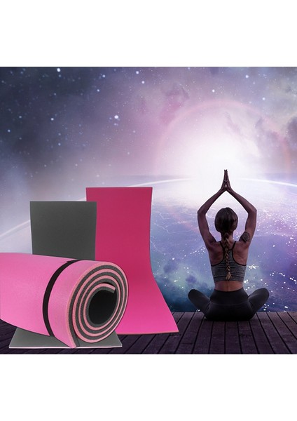 180X60 cm 15MM Extra Rahat Kalın Çift Renk Yoga Matı