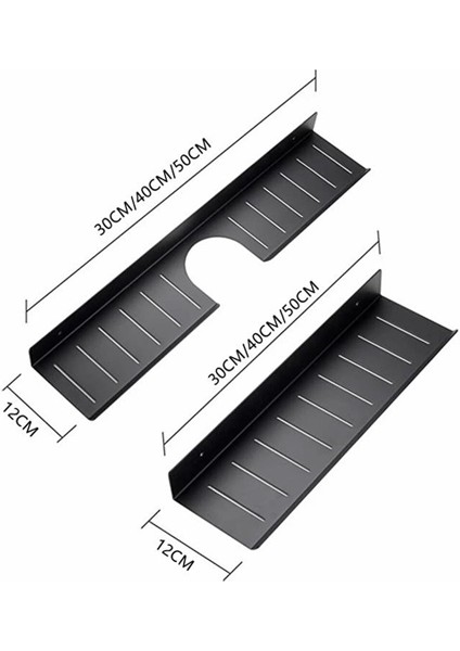 Metal Banyo Mutfak Düzenleyici Mutfak Organizer Şampuan Rafı 30 cm indirimleri