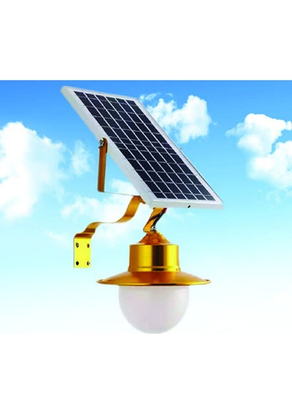 Kialed Solar Güneş Panelli Bahçe Aplik- Kumandalı