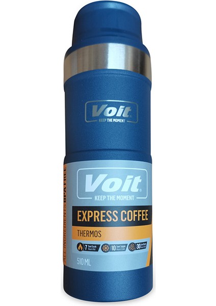 Express Coffee Thermos 510ML / Mavi̇