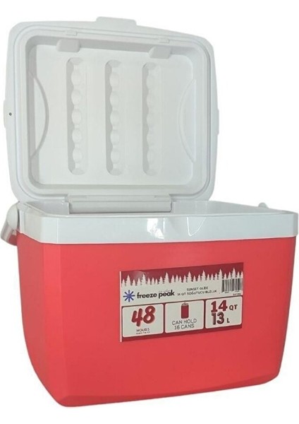 Sunset Glide 14 Qt Soğutucu Buzluk 13 Litre Kırmızı fiyatları
