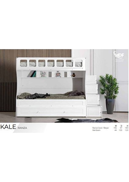 Kale Mdf Merdi̇venli̇ Üçüz Ranza