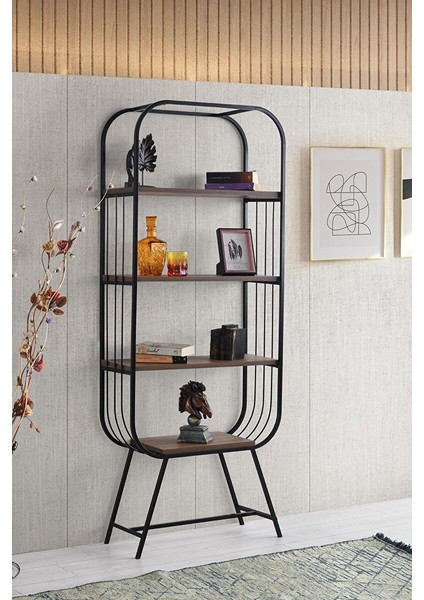 Eylül Metal Telli Dekoratif Kitaplık