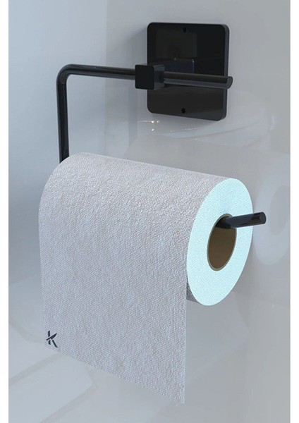Yapışkanlı Siyah 4 Lü Suzun Askısı Havlu Askısı Wc Tuvalet Kağıtlık Rulo Havluluk Banyo Seti fırsatları