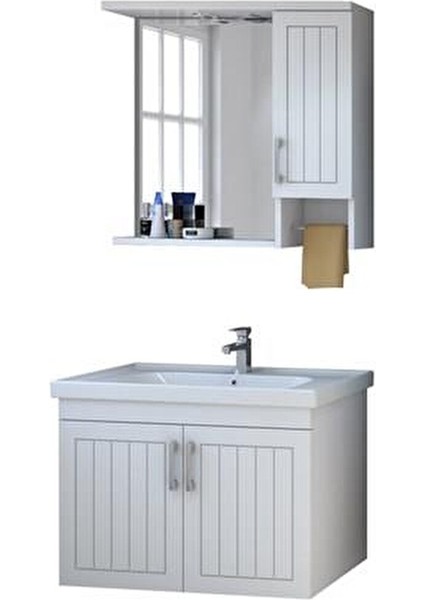 Denko Lotus 80 cm Mdf, Lake Banyo Dolabı Takımı fiyatları