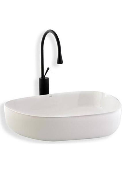 Tezgahüstü Lavabo Beyaz E-2107