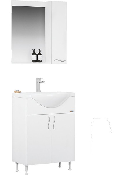 Bold Banyo Dolabı Beyaz 65 cm