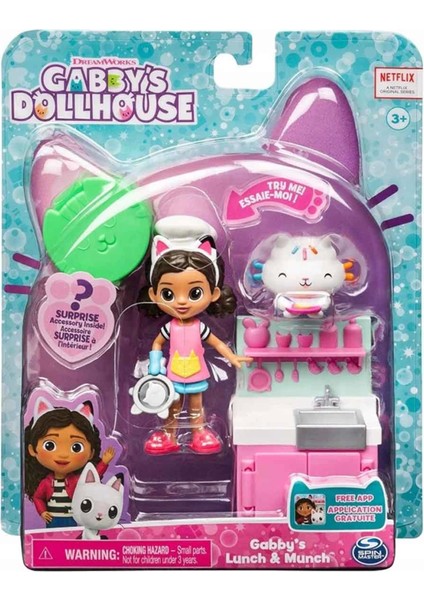 Gabby's Poppenhuis Figürlü Mutfak Seti 6066483 fırsatları