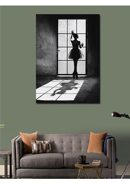 Kanvas Tablo Balerin Kız 100X140 cm fiyatları