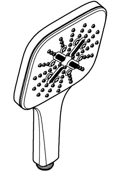 Rainshower Smartactive 130 Cube El Duşu 3 Akışlı - 26582AL0