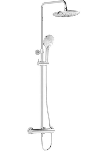 Aquaheat A47205 Bliss 240 2f Duş Sistemi, Krom