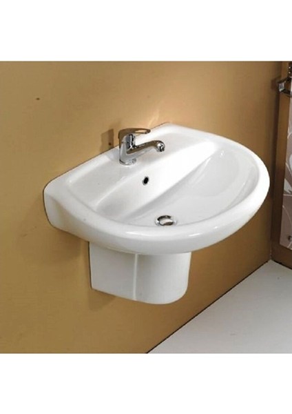Eti 61 cm Lavabo ve Yarım Ayak