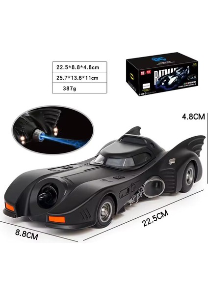 Batmobile Araba Sesli Işıklı Demir Araba modelleri