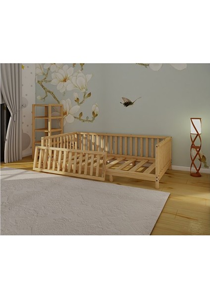Çift Kullanımlı Montessori Çocuk Yatağı 90X190 cm fiyatları