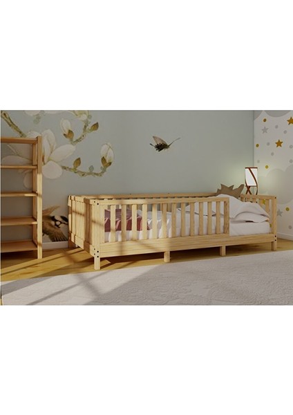 Çift Kullanımlı Montessori Çocuk Yatağı 90X190 cm modelleri