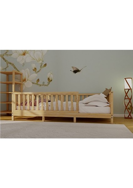Çift Kullanımlı Montessori Çocuk Yatağı 90X190 cm