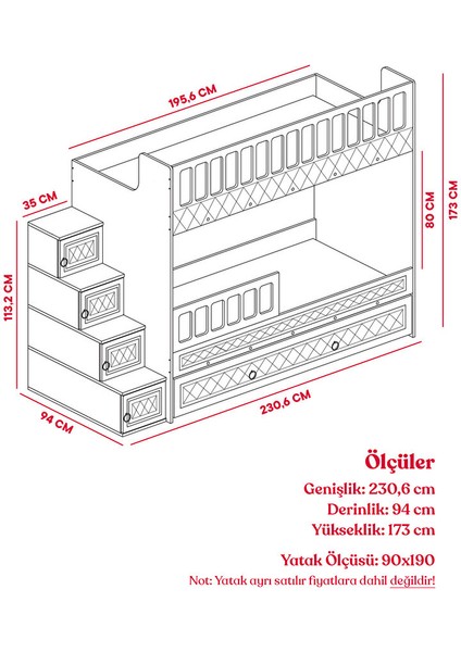 Çeti̇n Ranza Zümrüt Yavrulu Ranza Antrasit & Ahşap Çelik Destekli Membran Kaplama Antrasit Ceviz