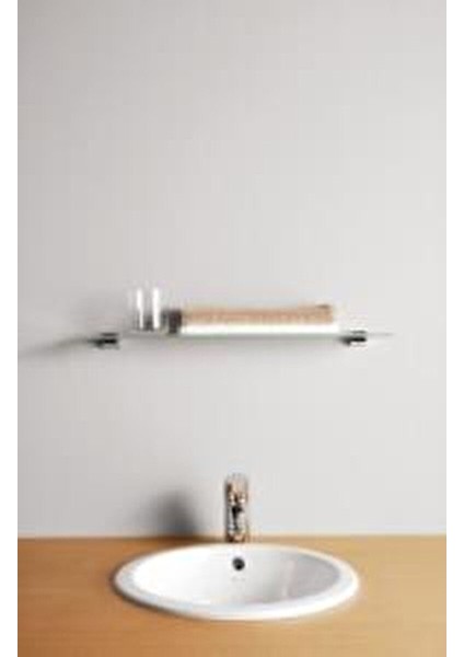 Metropole Tezgahaltı Lavabo 5940B003-1082 Yuvarlak - Kompakt - 45X45 cm - Armatür Deliksiz - Su Taşma Delikli - Beyaz fırsatları