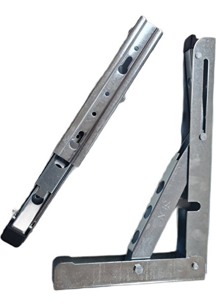 Şen Metal Mandallı Katlanabilir Masa Konsolu Çinko 30CM (1çift)