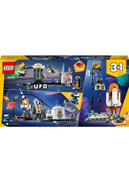 Creator 31142 Uzay Hız Treni (874 Parça) modelleri