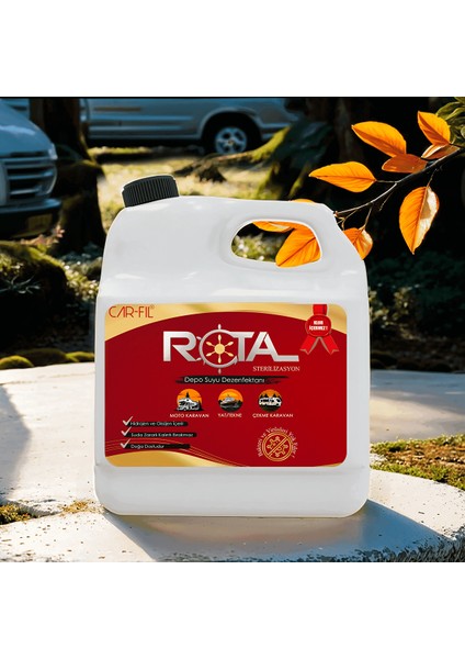 Rota Tekne Karavan Depo Suyu Dezenfektanı 5000ML
