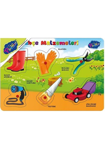 Ahşap Tutmalı Bahçe Malzemeleri ONY294 Playwood