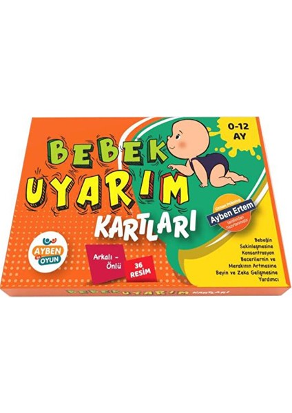 Bebek Uyarım Kartları 0-12 Ay Ayben