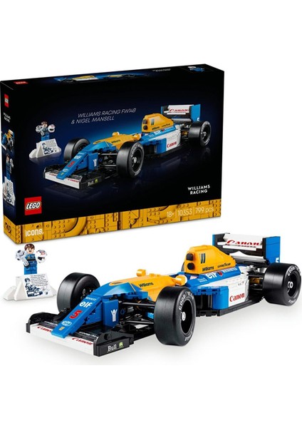 10353 Icons Williams Racing FW14B ve Nigel Mansell