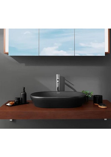 D-Neo Çanak Lavabo 40 cm Mat Antrasit