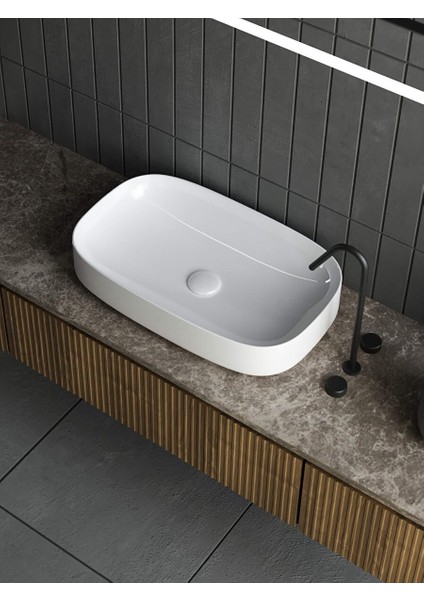 Sanovit Lucco 65 cm Top Counter Lavabo - 3064 fiyatları