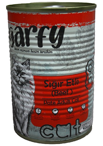 Garfy Sığır Etli Yetişkin Kedi Konserve 400 gr x 6 Adet fiyatları