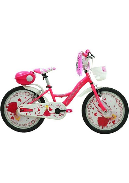 Vision Princesse 20" Jant Vitessiz V-Fren Çocuk Bisikleti Pembe