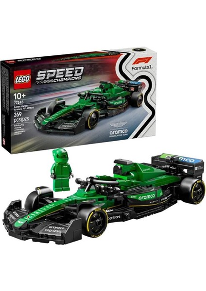 77245 Speed Champions Aston Martin Aramco F1 AMR24 Yarış Arabası
