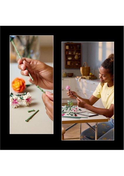 10342 Botanicals Pembe Çiçek Buketi