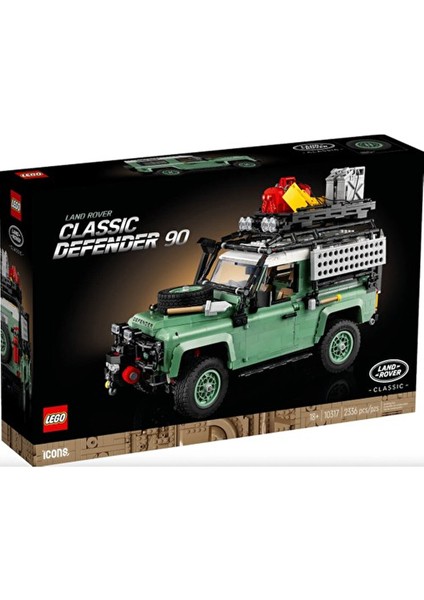 Icons 10317 Land Rover Klasik Defender 90 (2336 Parça) fiyatları