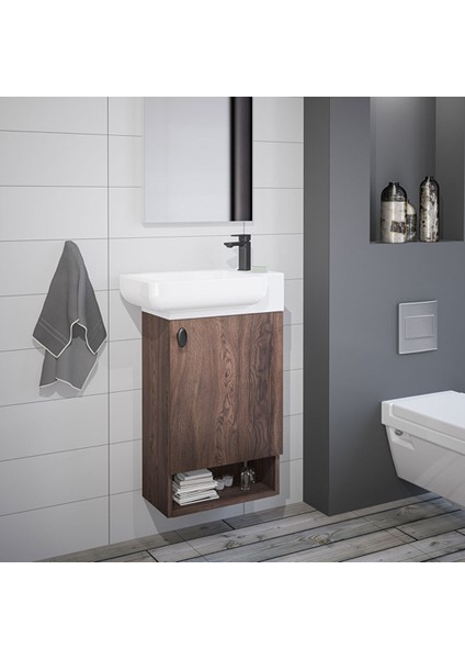 Beganyo Navaro Banyo Dolabı Alt Modül 53 cm fiyatları