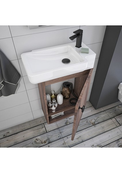 Beganyo Navaro Banyo Dolabı Alt Modül 53 cm modelleri