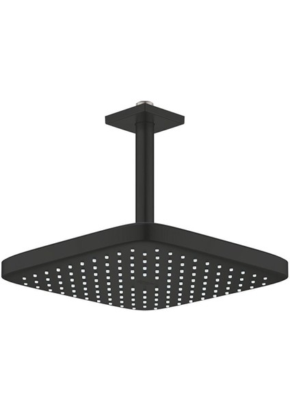 Tempesta 250 Cube Tepe Duşu Seti 142 Mm, Tek Akışlı Mat Siyah - 266882430 fiyatları