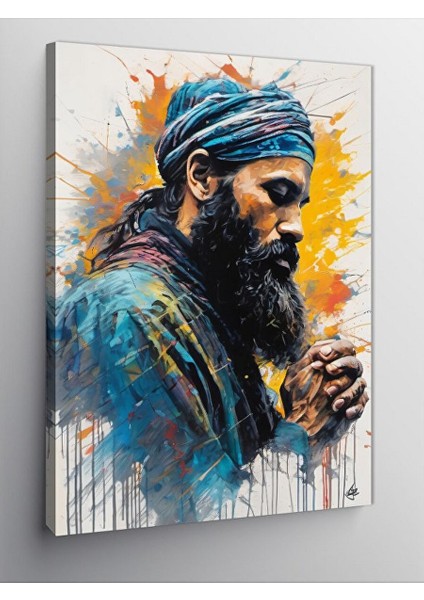 Kanvas Tablo Dua Eden Adam 50X70 cm