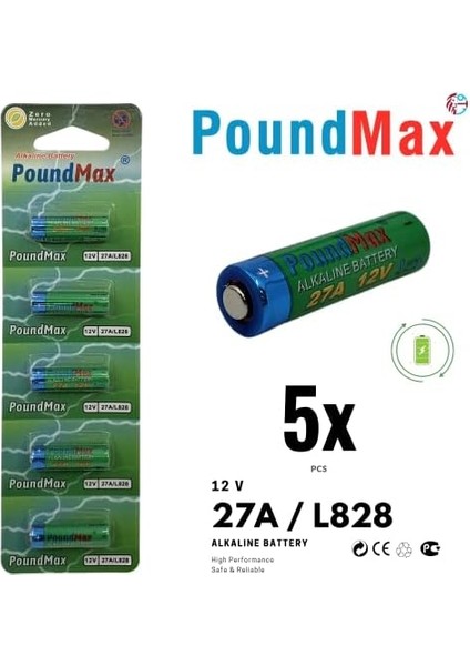 Adet 27 A, L828, Özel Alkali Pil, 12 V, A27, V27A, LR27A, MN27, 27A, V27GA Saatler, Uzaktan Kumandalar, Hesap Makinesi, Kompakt, Uzun Ömürlü ve Yüksek Performans modelleri