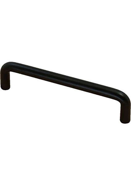 Çelik U Kulp Mat Siyah 96 mm
