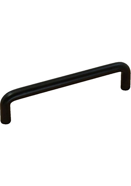 Çelik U Kulp Mat Siyah 96 mm