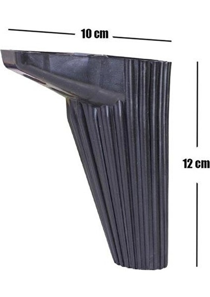 Mobilya Kanepe Masa Sehpa Dolap Ayağı Siyah Baza Ayak 12 cm modelleri