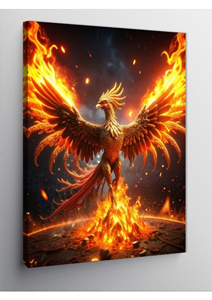 Kanvas Tablo Açlık Oyunları Alaycı Kuş 70X100 cm