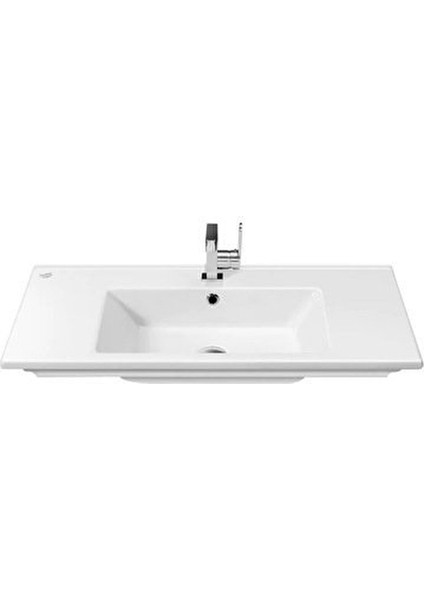 Turkuaz Cerastyle Arte Etajer Uyumlu Lavabo 85*45 cm modelleri